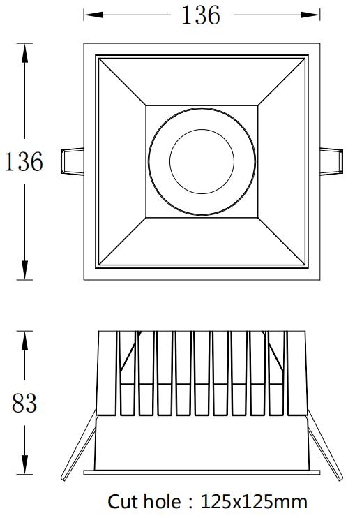 DP125S - 24W